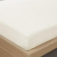 thumbnail image 4 of Sábana bajera ajustable Sweet Home Collection Twin Ivory de microfibra, 4 of 5