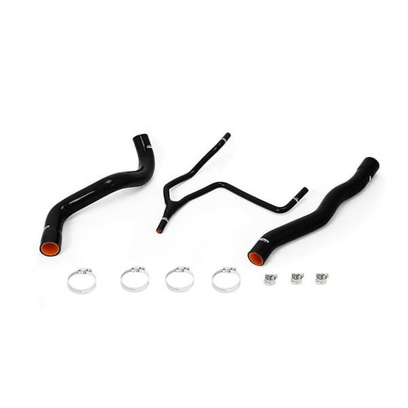 Mishimoto MMHOSE-CAM4-16BK Silicone Radiator Hose Kit Compatible With Chevrolet Camaro 2.0T 2016-2018 Black