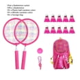 thumbnail image 3 of Juego de raquetas de bádminton para niños, juego de mini bádminton con 10 bádminton para niños de 2 a 12 años Sincero Hogar, 3 of 5
