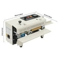 thumbnail image 6 of 600W Automatic Sealing Machine 0-39.37ft/min Iron Commercial Industrial, 6 of 20