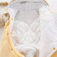 thumbnail image 5 of YOUI-GIFTS Newborn Bear Warmer Snowsuit Cotton Fleece Hooded Romper Jumpsuit for Baby Girls Boys, 5 of 7