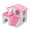 Pink, variant on Walbest Wooden Hamster House, Double Layers Small Pet Playground with Slide, Hamster Hideout Hut Play Toys for Dwarf Hamster, Mouse, Rat and Other Small Animals