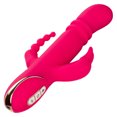thumbnail image 4 of CalExotics Jack Rabbit Signature Heated Triple Fantasy Rabbit Vibrator, Pink, 4 of 11