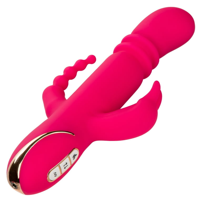 trifecta triple stimulating rabbit vibrator Personal Pleasures Vibrator