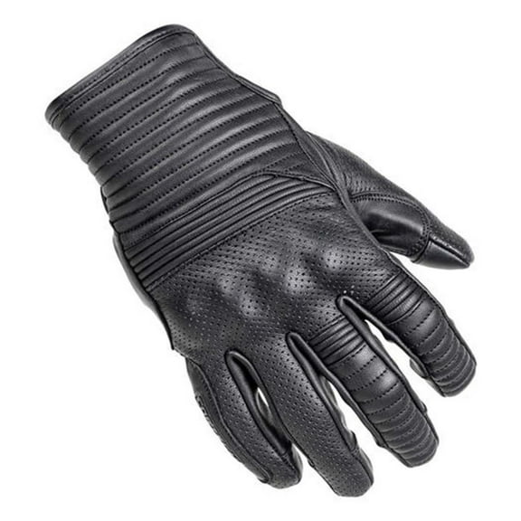 Cortech Bully Mens Leather Gloves Black MD