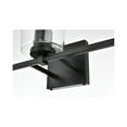thumbnail image 6 of Living District Kacey 3-Light Iron & Glass Bath Sconce in Black/Clear, 6 of 6
