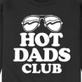 thumbnail image 3 of Instant Message - Hot Dads Club  - Men's Crew Neck Fleece Pullover, 3 of 6