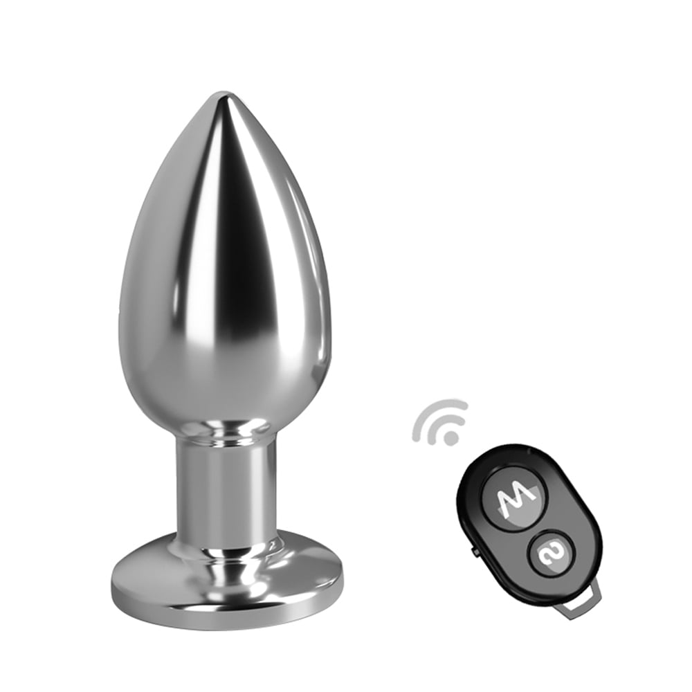 Birdsexy Vibrating Butt Plug, Anal Vibrator Prostate Massagers with Remote Control, 10 Vibration Modes Vibrating Anal Plug Vibrator Sex Toys for Men, Women and Couples, S