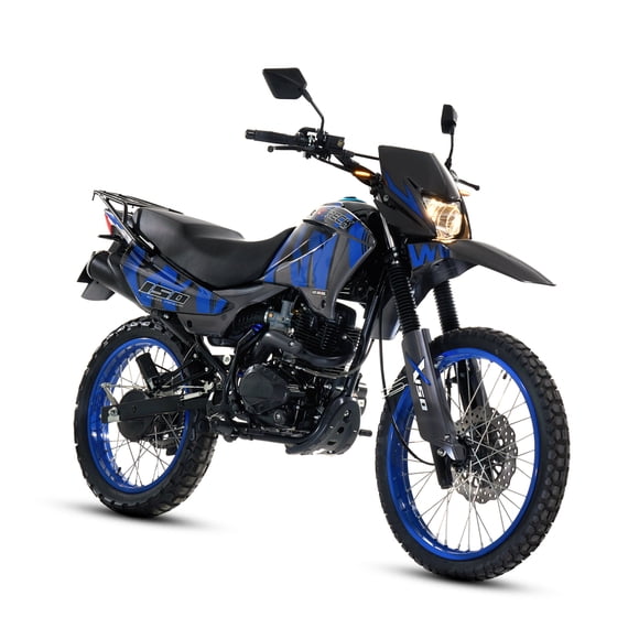 Motocicleta Doble Proposito TRECK MATT 150 2025 AZUL/GRIS