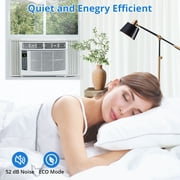 Accreate 6,000 BTU Window-Mount Air Conditioner, White