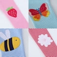 thumbnail image 3 of HuaAngel Girls Leggings Cotton with Elastic Waistband 4 Pack Sizes 2-7, 3 of 6