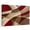 Red, variant on Layered Curves Canvas Wall Art, Abstract Brown Wave Curves Fluid Color Swirls Wooden‑Stretched Canvas Print Artwork, Home Wall Decor for Living Room Bedroom Office 10"Lx8"W