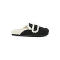 thumbnail image 2 of Time and Tru Women's Faux Shearling Slide On Loafers, 2 of 5