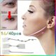 thumbnail image 3 of Set Of 40 Neck Slimming Facial Line Invisible V-Chin Tape Adhesive Lifting Loose N Quick Patch, 3 of 5