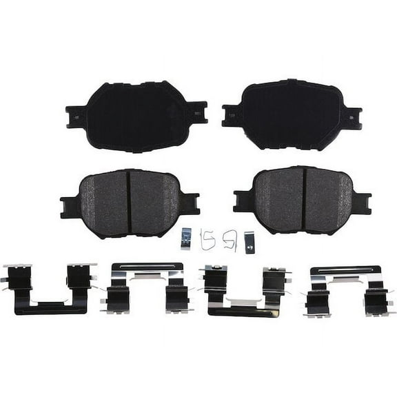 Front Brake Pad Set - Compatible with 2005 - 2010 Scion tC 2006 2007 2008 2009
