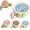 Blue, variant on Fruit Strainer Container with Lid,Fruit Washing Bowl with Strainer,Food Drain Basket Berry Washer Spinner Bowls,Rotating Fruits Vegetable Washing Bowl with Strainers for Fruits,Vegetable,Rice