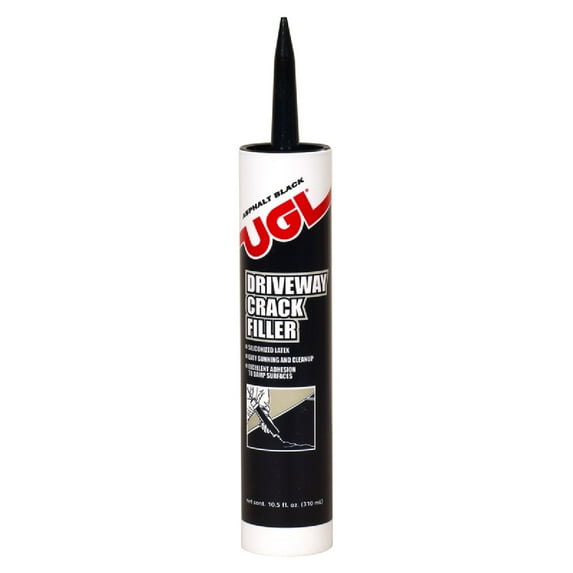 UGL 30607 Driveway Crack Repair, Black, 10.5 oz