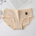 thumbnail image 2 of Aoochasliy Underwear for Womens Clothes Fashion Solid Color Breathable Soft Stretch Underwear Panties, 2 of 3