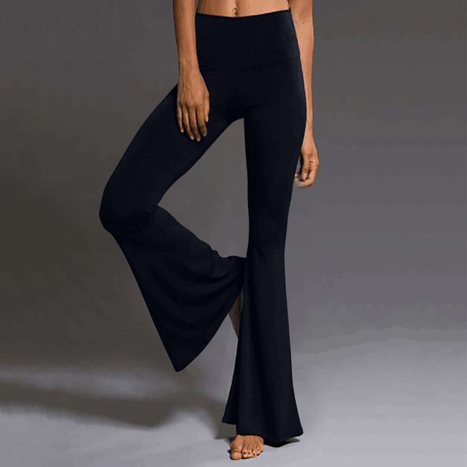 Workout Leggings For Women Yoga Pantswomen'S High Waist Wide Leg Palazzo  Bell Bottom Yoga Pants Flare Pants Trousers Gym Shorts Workout Clothes For  Women - Walmart.com