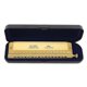 thumbnail image 1 of Chromatic Harmonica 16 Hole 64 Tone Mouth Organ Instrumentos Key of C Professional Musical Instruments, 1 of 5