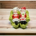 thumbnail image 2 of Ceramic Santa and Mrs Claus Taking a Nap Salt and Pepper Shakers Holiday Decor, 2 of 3