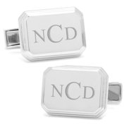 Men's Rectangular Engravable Cufflinks