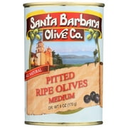 Santa Barbara Olive Co. Pitted Ripe Olives Medium - 6 oz Pack of 3