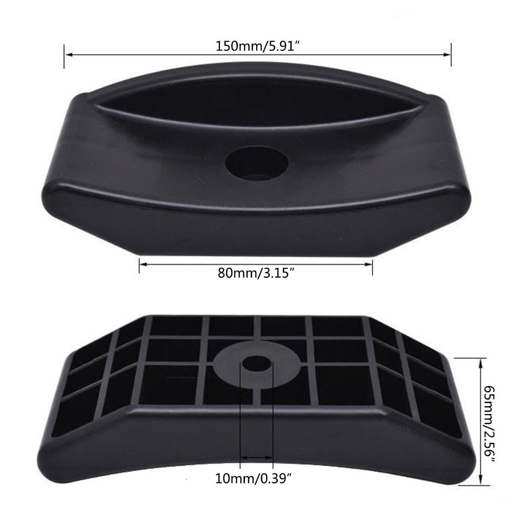 Yihuala 4Pcs Dumbbell Rack Dumbbell Bracket Tool Adjusted Dumbbell Stand Dumbbell Rack Weight Rack Replacement Holder Tool