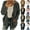 Dark Gray, variant on Women's Knit Sweater Cardigans 2025 Winter Oversized Cardigan with Pocket Long Sleeve Solid Color Open Front Lightweight Casual Jacket Coats Coffee, Sizes XL