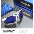 thumbnail image 5 of Xagger Youth Polarized Sports Sunglasses for Boys Girls Age 8-14 Kids Baseball Softball TR90 Frame Glasses, 5 of 6