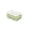 Green, variant on Silicone Large Ice Cubes Tray with Lid 6 Compartment 125ml Freezer Container for Soup and Baby Food Storage