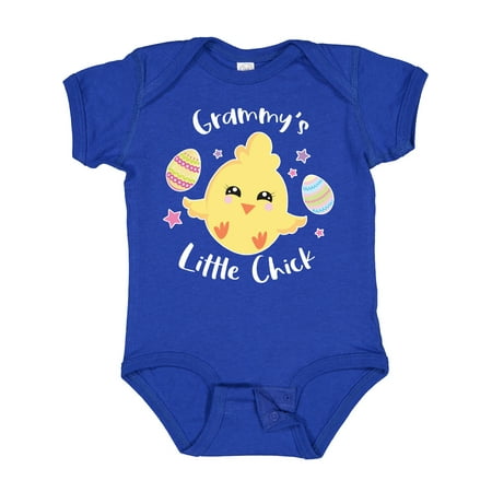 

Inktastic Happy Easter Grammy s Little Chick Gift Baby Girl Bodysuit