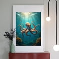 thumbnail image 2 of Diamond Art Kit for Adults, Underwater Octopus Sunlight Ocean Scene Diamond Painting for Adults Beginners, DIY Diamond Art Painting Kits, 5D Diamond Painting Crafts for Home Decor 12x16 Frameless, 2 of 7