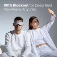 thumbnail image 2 of Black Friday Manta Sleep Mask - Light Blocking Eye Mask - Zero IOP - Adjustable Eye Mask Great Gift, 2 of 4