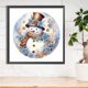 thumbnail image 1 of Pittura diamante 5D DIY Full Round Drill Winter Snowman Kit Home Decor Art Craft FLhrweasw Nuevo, 1 of 9