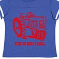 thumbnail image 4 of Inktastic This is How I Roll Tractor Red Boys or Girls Toddler T-Shirt, 4 of 5