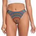 thumbnail image 1 of Fotbe Mandala Tanga Sin Costuras para Mujer con Estampado – Panties Invisibles, Transpirables y Cómodos para Uso Diario-XX-Large, 1 of 6
