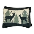 thumbnail image 4 of Donna Sharp Deer Walk Rustic 3PC King Quilt Set, 4 of 8