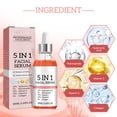 thumbnail image 3 of Bagmrteho 5 In 1 Aging With Vitamin C Vitamin E Collagen And Vitamin C For Facial Moisturizing Firming Skin And Even Skin Tone 30ml Korean Glass Skin Routine Lip Plumper compatible with Machine M-61, 3 of 3