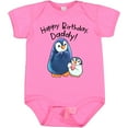 thumbnail image 3 of Inktastic Happy Birthday, Daddy Cute Penguins Boys or Girls Baby Bodysuit, 3 of 5