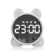 thumbnail image 2 of Indoor LED Screen Screen Reloj de alarma Oficina Multifuncional Recargable Bluetooth Bluetooth Reproductor de música Brillo Ajustable Blanco Inevent HA010351-01B, 2 of 6