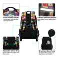 thumbnail image 4 of FORMRS Kids School Backpack Elementary Student Unisex Travel Bookbag with Reflective Stripes, Blue Jam, 4 of 7