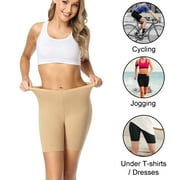 wirarpa Women's Cotton Boy Shorts Underwear Anti Chafing Soft Biker Short Plus Boy Shorts Panties Multicolor Size 7