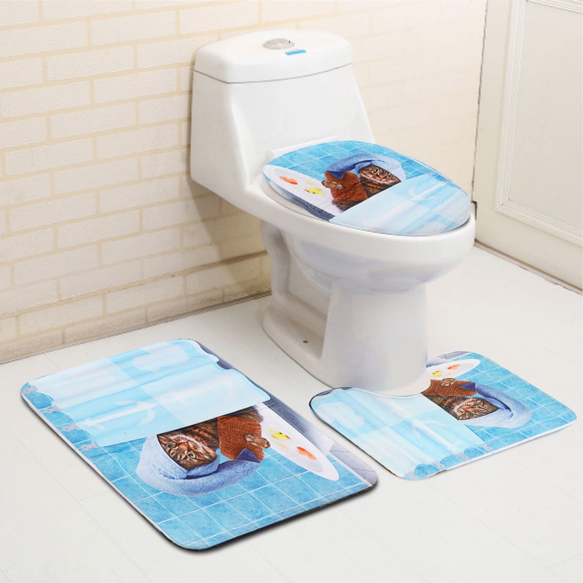 bathroom toilet mats
