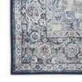 thumbnail image 4 of Nourison Home Machine Washable Series 1 Persian Ivory Navy 4' x 6' Area Rug (4x6), 4 of 10