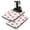 White-597, variant on I Love Strawberries Dish Drying Mat, Cute Red Sweet Fruity Fresh Berry Absorbent Kitchen Mat
