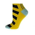 thumbnail image 5 of Sierra Socks Women's Heart Balloons and Stripes Pattern Cotton Crew Socks (Shoe Size: 4-10), 5 of 5