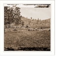thumbnail image 2 of Historic Framed Print, Gettysburg Pennsylvania. Little Round Top - 2, 17-7/8" x 21-7/8", 2 of 9
