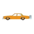 thumbnail image 2 of 1990 Chevy Caprice Classic Lowrider, Orange - Greenlight 63030F/48 - 1/64 Scale Diecast Car, 2 of 4