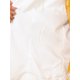 thumbnail image 5 of Conjunto de vestido y chaqueta INSPIRE CHIC para mujer de 2 piezas, vestido sin mangas de gasa con flores y conjunto de chaqueta de panel contrastante, blanco y amarillo, talla S, 5 of 6
